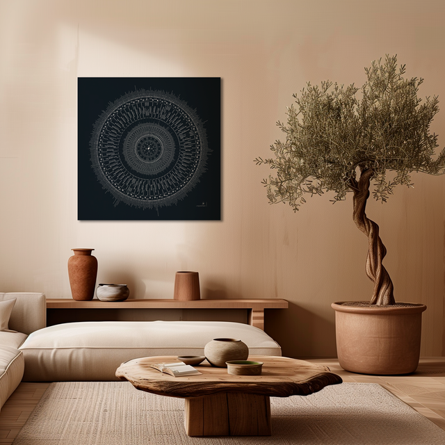 Human Design Mandala - Ancient Echoes First Edition Print