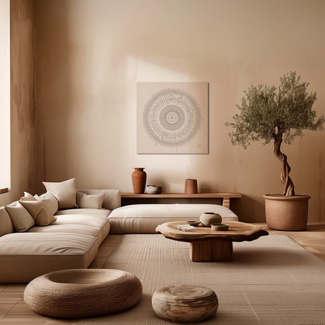 Human Design Mandala - Ancient Echoes First Edition Print
