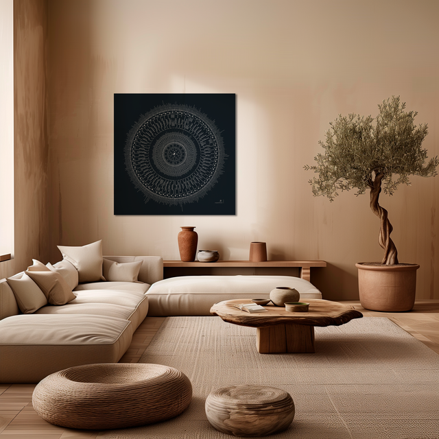 Human Design Mandala - Ancient Echoes First Edition Print