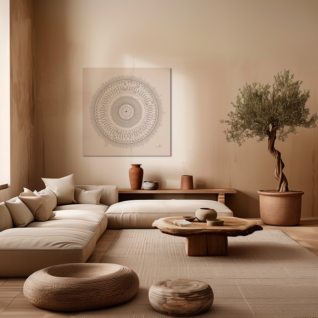 Human Design Mandala - Ancient Echoes First Edition Print