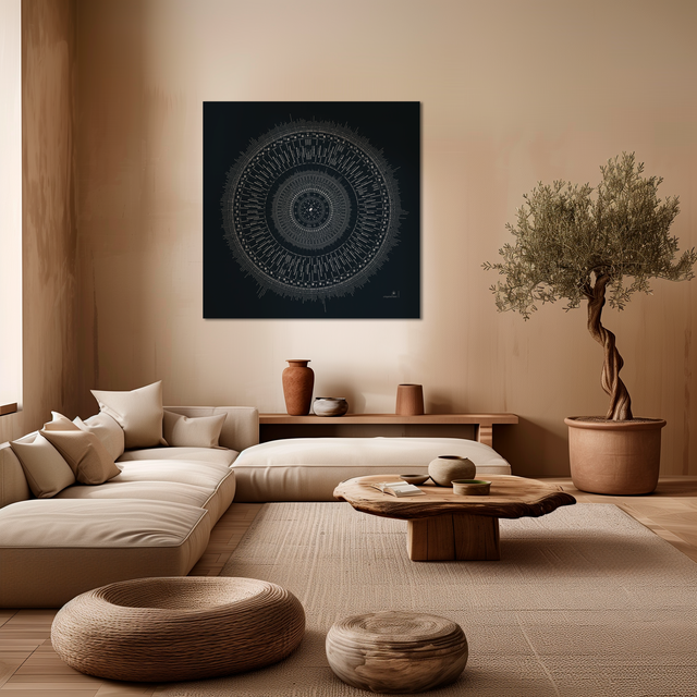 Human Design Mandala - Ancient Echoes First Edition Print